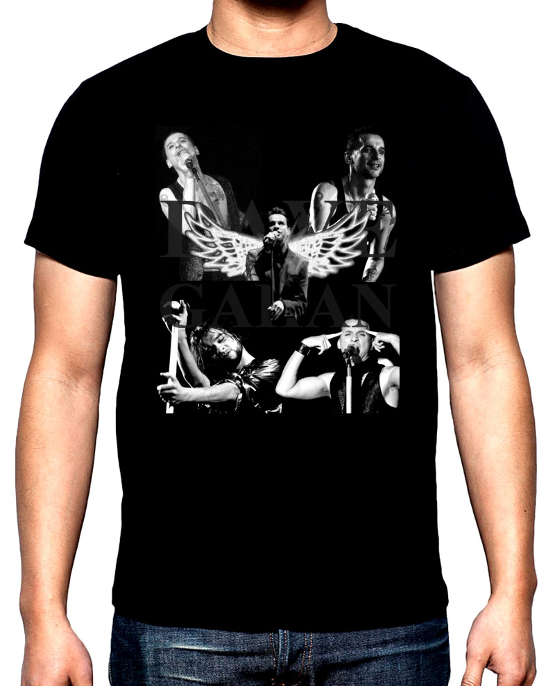 Тениски Depeche Mode, Депеш Мод, Dave Gahan, Дейв Геън, мъжка тениска, 100% памук, S до 5XL